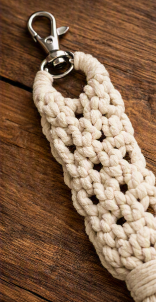 Macramé Keychain