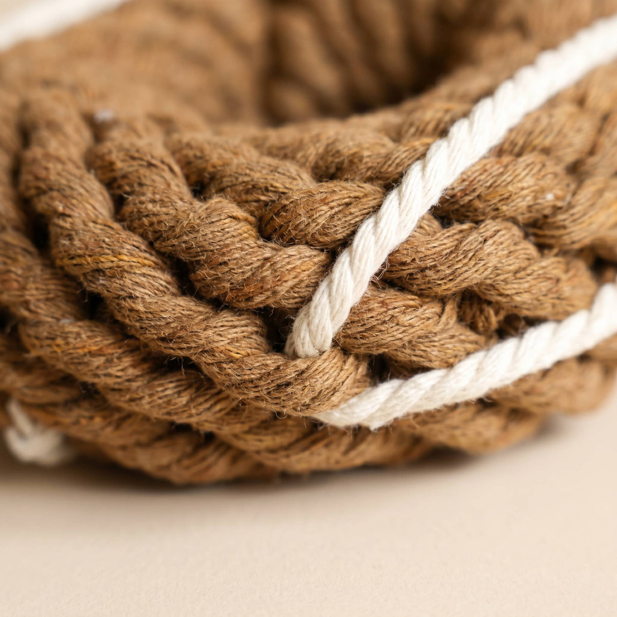 Silver Donut Rope Toy
